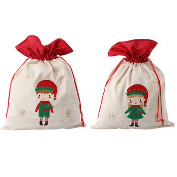 SAC PENTRU CADOU 45 X 60 CM BEJ MIX DE MODELE *0707