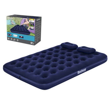 Nafukovací matrace 2,03m x 1,52m x 22 cm QUEEN SIZE (matrace, ruční pumpa, 2 polštáře) *3660