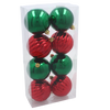 KPL. 8 BOMBEK 8 CM GREEN / RED *3627