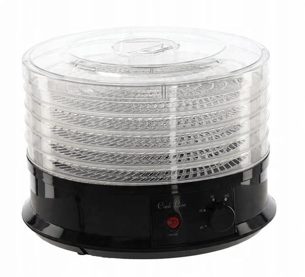 SUSZARKA DO ŻYWNOŚCI 5-POZIOMOWA 250W FI 32 CM Z MECHANIZMEM *2714