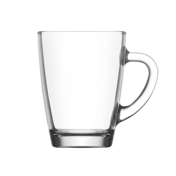 6 GLASSES WITH HANDLE VEGA SET 250 ML