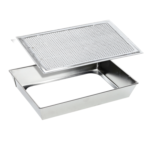 BLACHA FAKTUROWANA 36X24,5X6CM Z DNEM WYJMOWANYM *1265