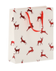 CHRISTMAS GIFT BAG REINDEERS 26 x 32 x 10 CM