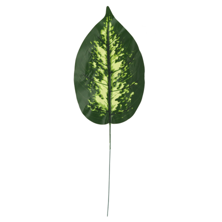 SET OF 12 ARTIFICIAL BRANCHES - DIFFENBACHIA LEAF 47,5 x 27 x 17 CM