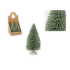 ORNAMENT CRĂCIUN. MINI BRAD DE 18 CM VERDE disp=4buc *0097