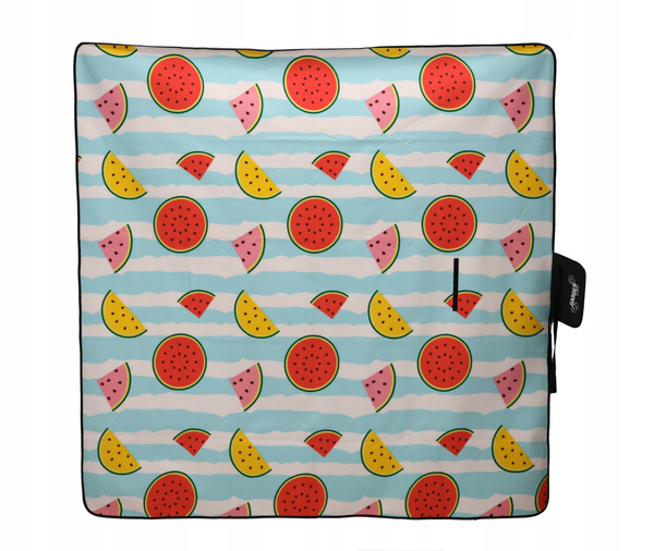 PICKNICKOVÁ DEKA 200x200 CM S IZOLÁCIOU OVOCIE *5776