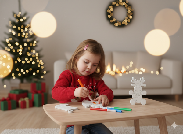 KPL. 3 OZDÔB BOŽONAR. NA ZAVESENIE "UROB SI TO SÁM" S 4 PERÁMI SNEHULIAK/JELEŇ/PONOŽKA bal=12ks *7083