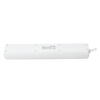 EXTENSION CORD POWER STRIP WITH SWITCH 6 SOCKETS 5 M WHITE