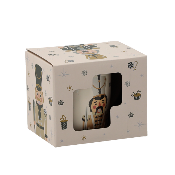 KUBEK PORCELANOWY DZIADEK DO ORZECHÓW 365 ML MIX WZORÓW *1858