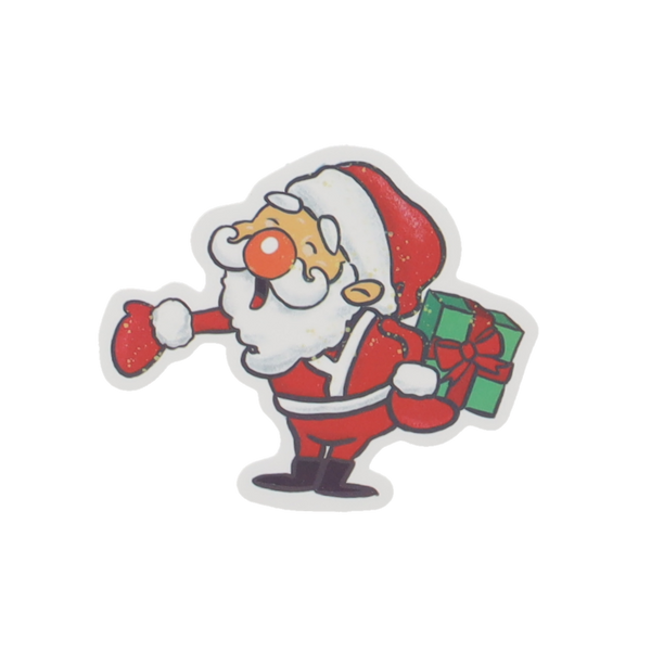 SET OF 3 CHRISTMAS DECORATIONS WITH STICKERS - MIX OF DESIGNS