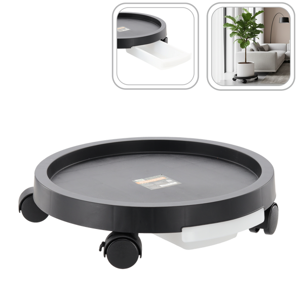 PODSTAWKA POD DONICZKĘ OKRĄGŁA NA KÓŁKACH FI 40 CM *7892