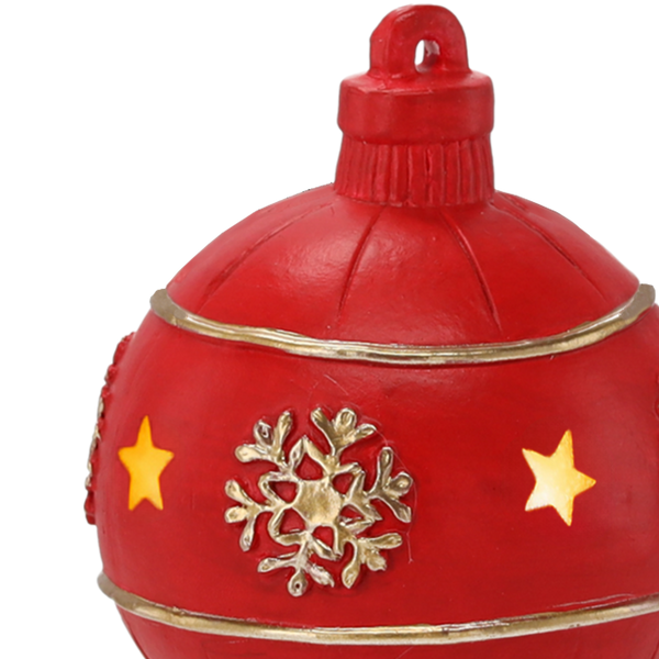 FIGURKA - BOMBKA CZERWONA LED 13 CM *1495