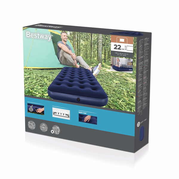 Bestway® 74" x 39" x 8.75"/1.88m x 99cm x 22cm Air Mattress Twin