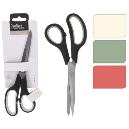 NOŻYCE 21CM 3 KOLORY*1092
