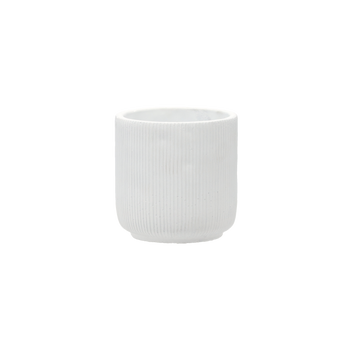 CEMENT COVER FOR POT 11.5 x 11.5 x 12 CM WHITE