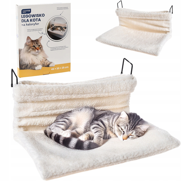 Pat cu pisica pentru calorifer 46 x 30 x 25 cm *9448