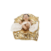 SET FIGURI DE CRĂCIUN 10 EL. PÂNDIND 33 CM *6455