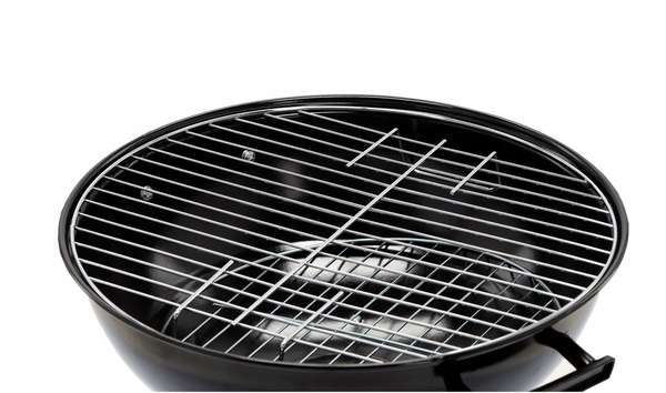 KETTLE CHARCOAL GRILL WITH LID AND WHEELS 46 x 44 x 71 CM