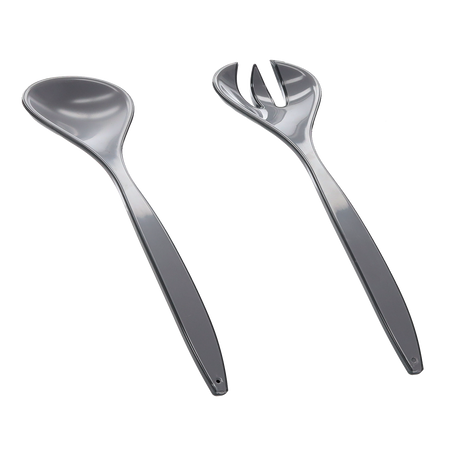 SET OF PLASTIC SALAD CUTLERY