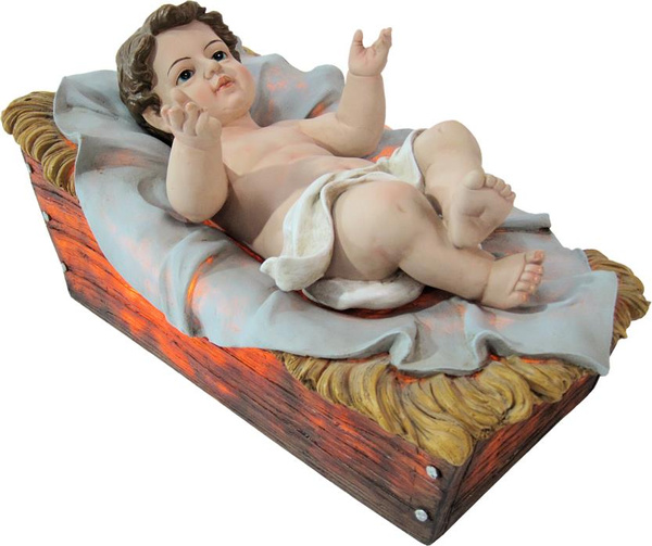 Sada figur betlémských 11 ks 120 cm z živice se podsvícením