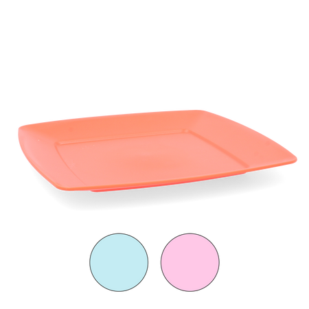 ČTVERCOVÝ TALÍŘ DLAŽDICE 23,5CM bal=48,bal=60 !!! *7277