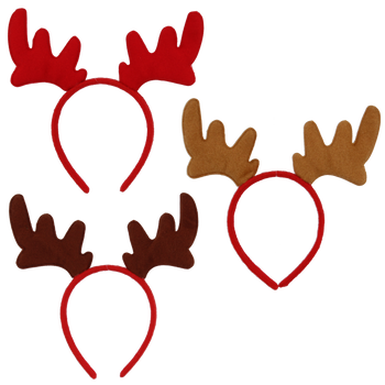 HEADBAND - REINDEER HORNS 22 x 24 CM