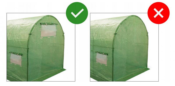 Garden Poly Tunnel 5-Segment Green 8 x 3 x 2 M