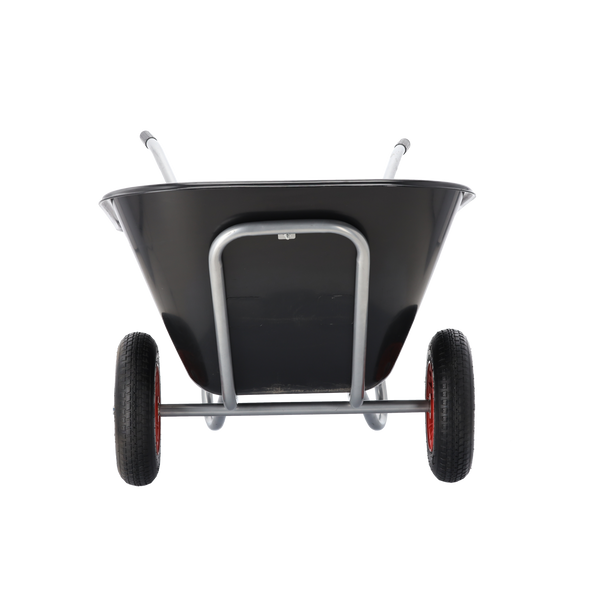 TACZKA OGRODOWA - POJEMNOŚĆ ZASYPOWA 280 L - CZARNA