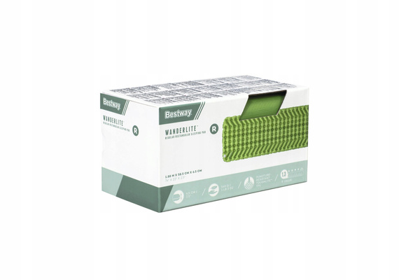 Bestway 74" x 23" x 2.5"/1.88m x 58.5cm x 6.5cm WanderLite Regular Rectangular Sleeping Pad