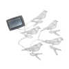 SET OF 5 SOLAR BIRDS STRING LIGHTS WITH CLIPS WARM WHITE LED
