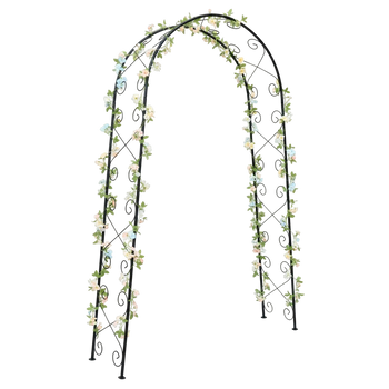 PERGOLA OGRODOWA 110 X 39 X 230 CM