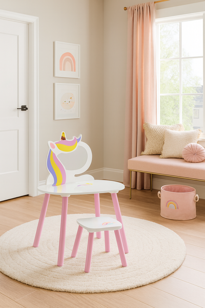 Toaletka poník Lily s taburetom *4621