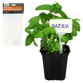Set de 30 etichete plastice pentru identificarea plantelor ambalaj=12buc *9683