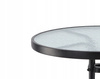 ROUND GARDEN TABLE 60 x 60 x 70 cm/FOR SET 2chairs+table/ BLACK *2262