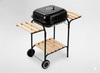 AMERICAN CHARCOAL BBQ WITH SIDE SHELVES AND WHEELS 96 x 45 x 75 CM