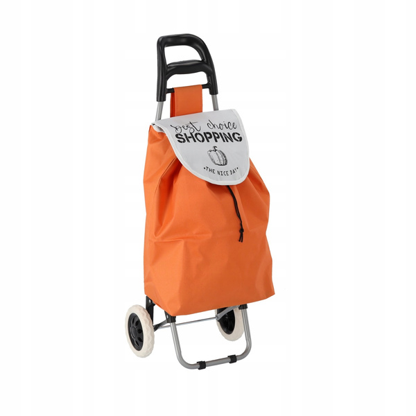 SHOPPING TROLLEY WITH WHEELS 95 x 36 x 27 CM MIX COLORS