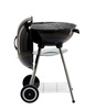 KETTLE CHARCOAL GRILL WITH LID AND WHEELS 46 x 44 x 71 CM