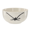 PORCELAIN BOWL 550 ML "BLACK-WHITE" PACK=4PCS