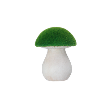 FIGURĂ DE GRĂDINĂ - CIUPERCE VERDE CU Pălărie 14 x 14 x 18 CM ambalaj=2buc *7553