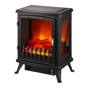 FIREPLACE STOVE - FLAME IMITATION - 41,5 x 28 x 50,8 CM - 900/1800W