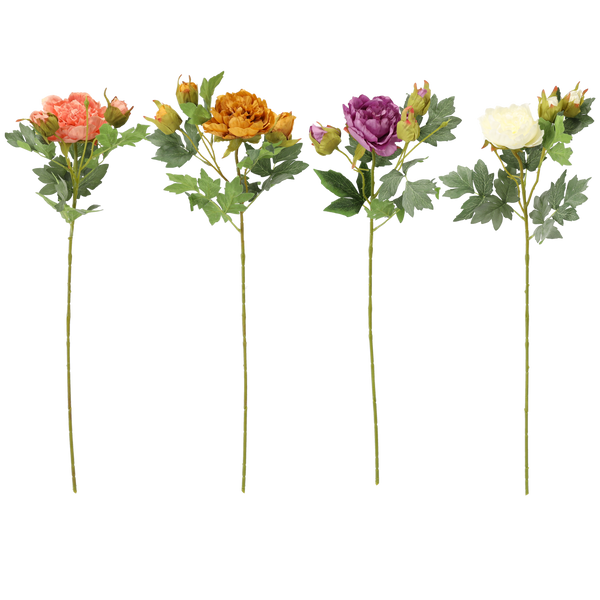 RAMURA ARTIFICIALĂ - BUCET 4 PIEI MIX DE CULORI ambalaj=36buc *4113