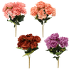 ARTIFICIAL FLOWER - PEONY AND HYDRANGEA 43 CM MIX COLORS