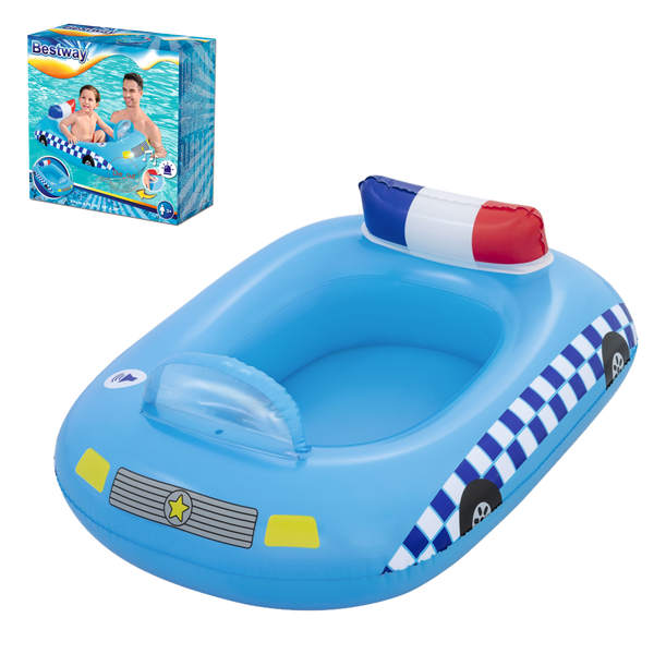 DĚTSKÝ NAFUKOVACÍ PONTON AUTOMOBIL POLICIE 97cm x 74cm *2438