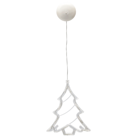 CHRISTMAS WINDOW DECORATION LED 10L MIX 6 DESIGNS