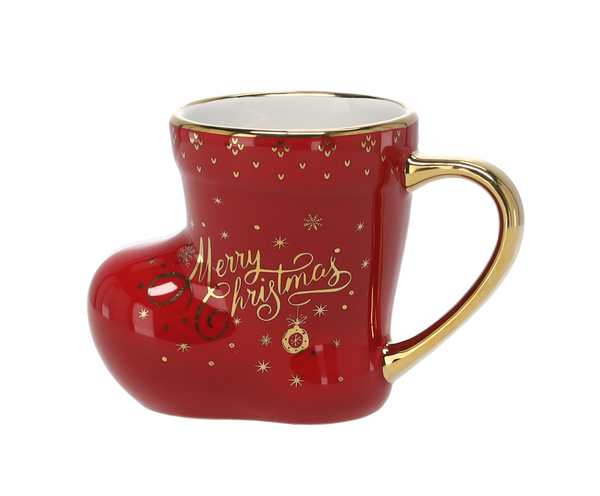 PORCELAIN MUG BOOT 230 ML MIX COLOR