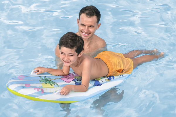 45" x 18"/1.14m x 46cm Surf Rider		