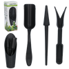 SET OF TOOLS FOR SUCCULENTS, MINIATURE PLANTS ANTHRACITE