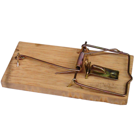 WOODEN MOUSE TRAP /ROS/