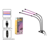 LAMPA DO WZROSTU UPRAWY ROŚLIN DONICZKOWYCH 3-RAMIENNA LED *3814