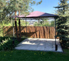 GARDEN PAVILION GREY 3 X 3M 3 X 3 X H2.55M